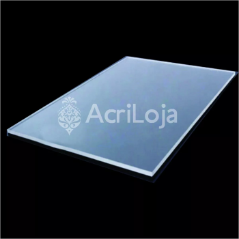 Chapa Placa De Acrílico Cristal Incolor Sob Medida - Virgem