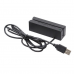MSR100 leitor de cartão magnético USB - Trilhas 1 2 3 - com Software