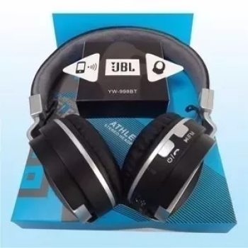 Headphone Em Couro Bluetooth Yw-998bt Importado