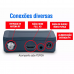 Kit Conversor Digital Tv Antena Interna Externa Cabo 5,0mt