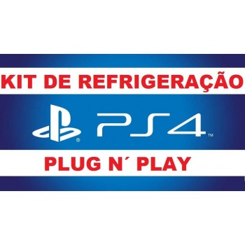 Kit Refrigeração Ps4 - [plug N´play]