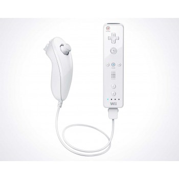 Wii Remote + Nunchuck - Wiimote Nintendo Wii - Controle