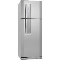 Geladeira / Refrigerador 2 Portas 427 Litros Electrolux DF51X Inox Frost Free